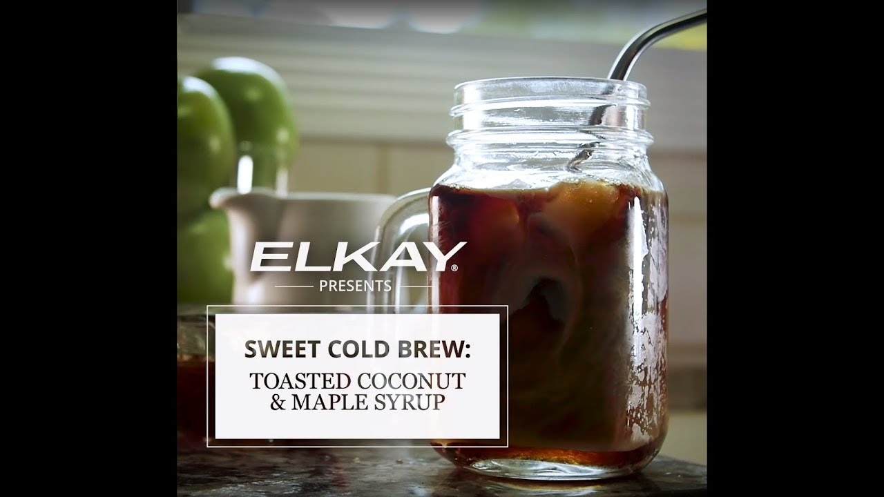Sweet Cold Brew: Toasted Coconut and Maple Syrup