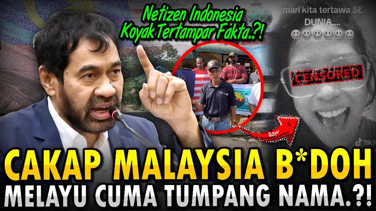 KOYAK‼️ Gubernur ACEH Sekolahkan Netizen INDONESIA⁈ Betul Ke Melayu MALAYSIA Tak Peduli⁈ Ni Faktanya