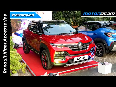 Renault Kiger With Accessories - Walkaround In Hindi | MotorBeam हिंदी