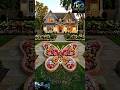 🦋 Amazing Butterfly Garden Transformation 🏡✨ | Creative DIY Landscaping Design Ideas 2026#shorts