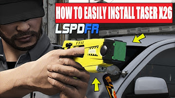 How To Install Taser X26 | GTA 5 LSPDFR