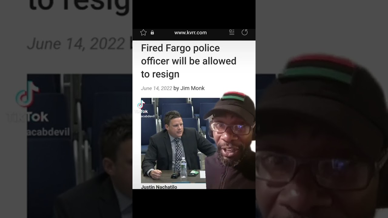 Fired cop allowed to resign...somehow? #acabdevil #fba #shorts #makeitmakesense