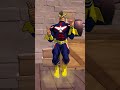 オールマイトが巨人エモートで待っていたら #shorts