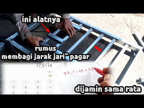 Cara Bikin Pagar Teralis