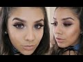 Deep Red W/ Glitter Inner Corners Makeup Tutorial | MarianneMMakeup