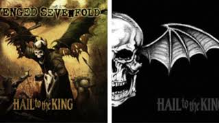 Hail to the King, A7x Backing track rhythm guitar ( with lead guitar )