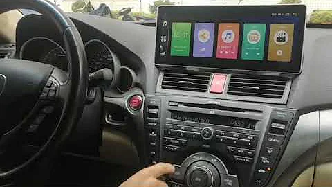 Acura TL 2009–2014 Android 12.3” Tesla-Style Screen Demo | Wireless CarPlay + GPS