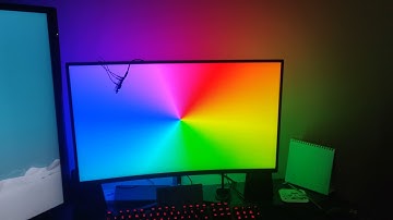 Cheap Bias Lighting with Hyperion, WLED and an ESP8266 #shorts