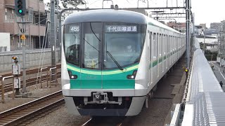 東京メトロ 千代田線　16000系 19編成　小田急線 梅ヶ丘駅