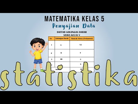 MATEMATIKA KELAS 5 STATISTIKA | PENYAJIAN DATA