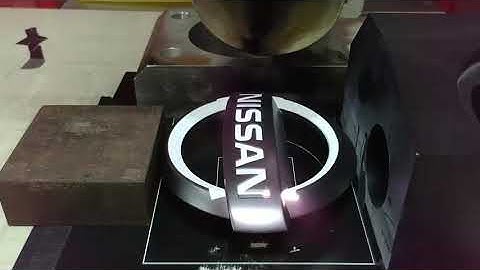 Automobile Label surface treatment