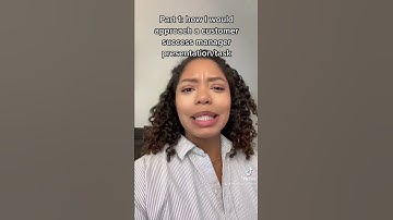 Part 1. How I would approach a customer success manager presentation/task