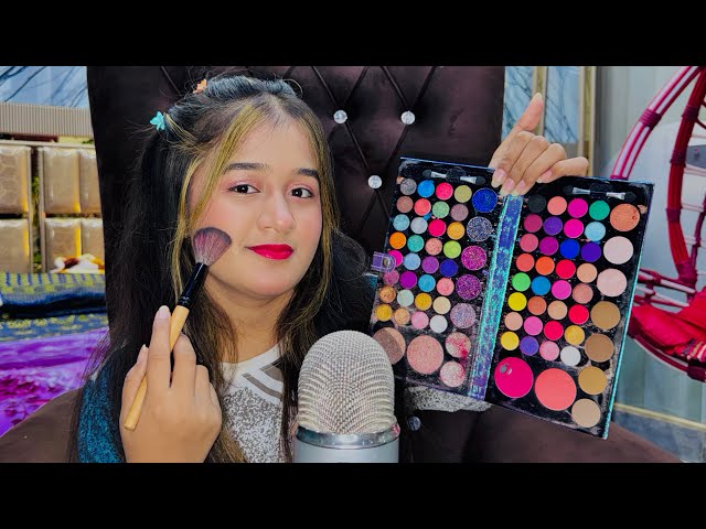 ASMR Doing My Face Makeup💄But My Mic Is Not Working 🥺