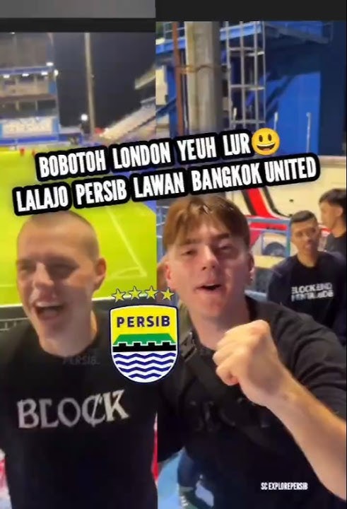 bobotoh london inggris nonton bangkok united vs persib acl two 2025 #football #persib #persibbandung