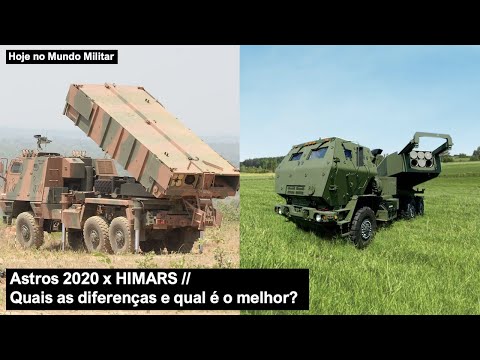 Astros 2020 x HIMARS – Quais as diferenças e qual deles é o melhor?