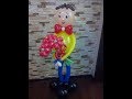 Как сделать мальчика,парня,ученика из воздушных шаров/How to make a guy, a boy , a pupil of balloons
