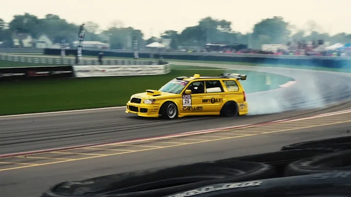 Subaru Forester STI TURBO + DRIFT Taxi Ride-Along ...
