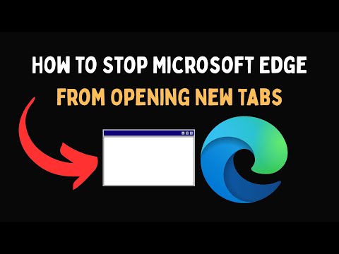 Как запретить Microsoft Edge открывать новые вкладки