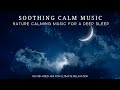 Soothing Calm Music - Nature Calming Deep Sleep Music | Dark Screen (Healing Lake)