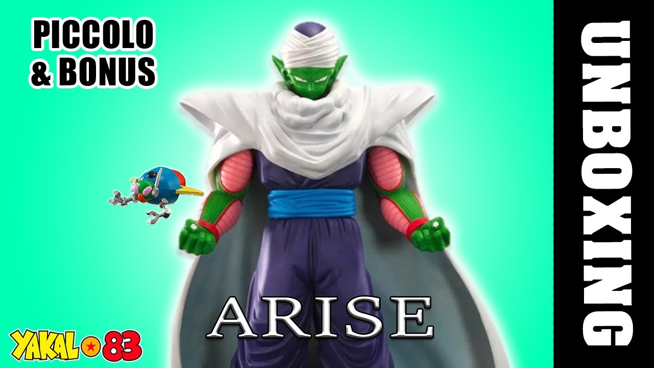 PICCOLO & EXTRA - DRAGON BALL Z - ARISE - BANDAI/NAMCO - UNBOXING