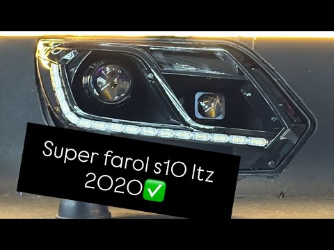 Farol s10 2020 duplo projetor