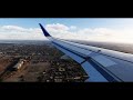 LAX (Los Angeles) Approach and (Parallel) Landing | Wing/Flaps View | Microsoft Flight Simulator