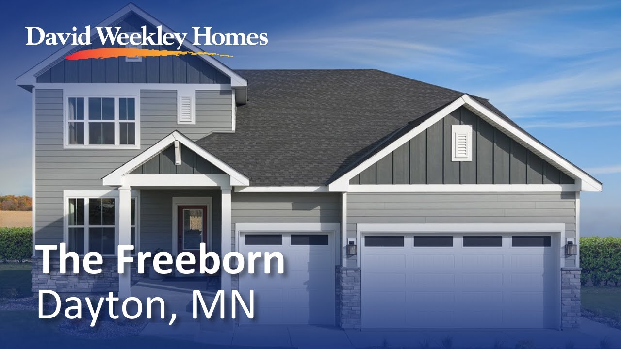 The Freeborn in Brayburn Trails East | Model Home Tour in Dayton, MN | David Weekley Homes