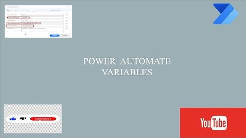 How to use variables in Power Automate Desktop | Power Automate Desktop