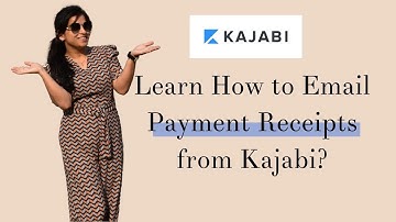 How To Email Payment Receipts From Kajabi?