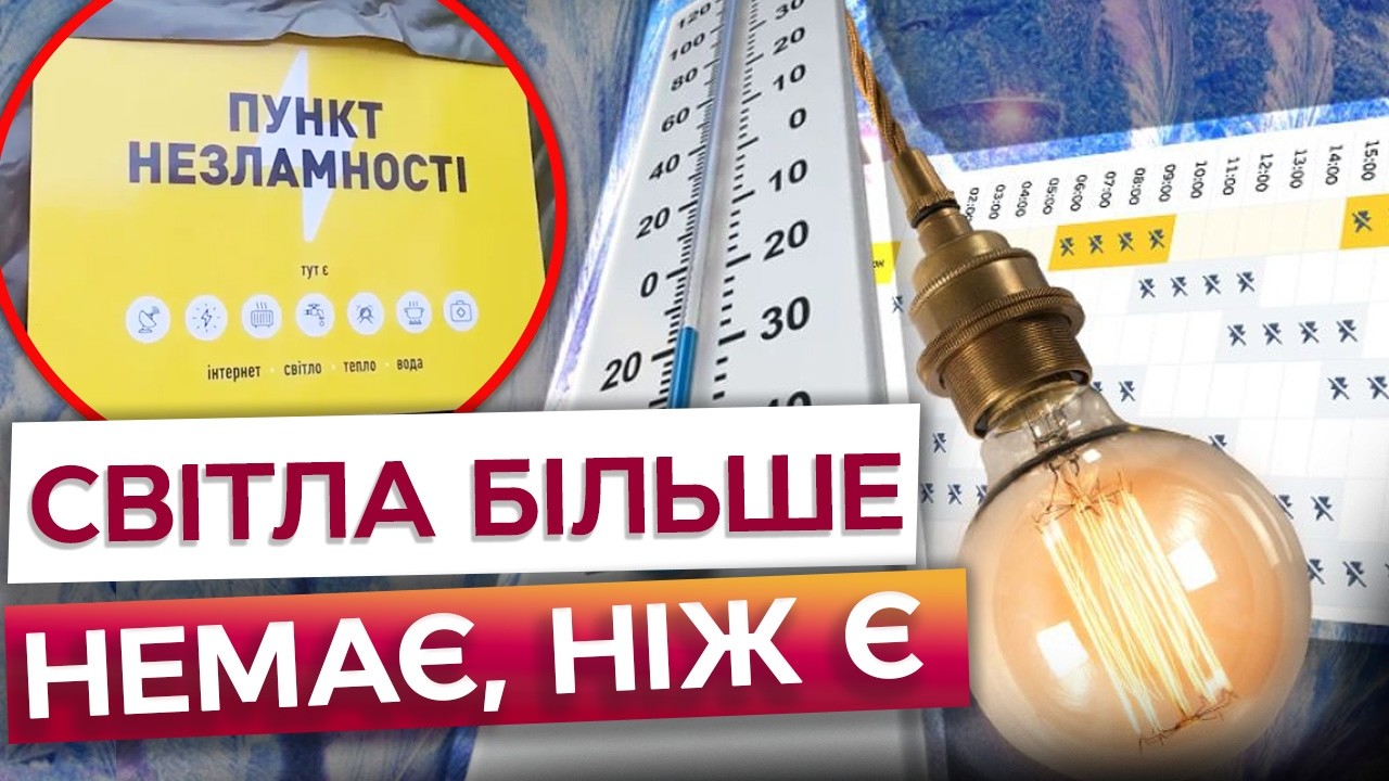 🤯 Ні поїсти, ні ЗІГРІТИСЯ! ТРИВАЛІ відключення СВІТЛА, відсутність ОПАЛЕНЯ та СУРОВІ МОРОЗИ