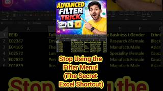 3 Excel Shortcuts You Didn’t Know Existed (Ctrl+E+V &amp; More) | "You’re filtering Excel WRONG ❌"
