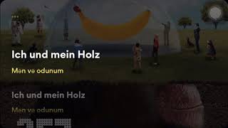 257ers - Holz (Lyrics mit aserbaidschanischer Übersetzung)