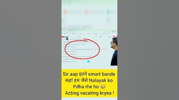 Actor = Comedian = Best Teacher = Harsh Priyam sir #shorts #mathteacher #funnymemes