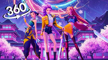 Can you Find K-Pop Demon Hunters HUNTR in 360° VR | 4K