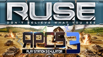 R.U.S.E. - RPCS3 TEST