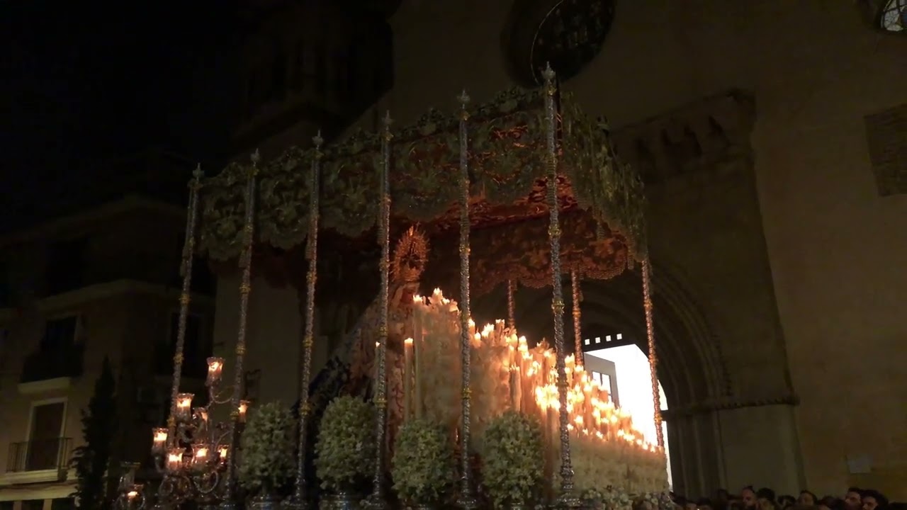 Virgen de la Angustias en San Román. Congreso Hdades Gitanas 2023