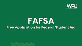 FAFSA Overview