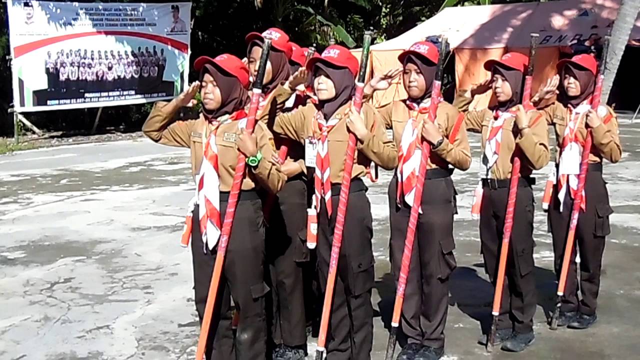 Lomba Yel-Yel AjaNgnya Juara jagO Rela menOlong (ANJORO):SMPN 1 Majene