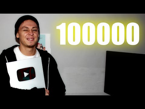 кнопка youtube за 100000 подписчиков | серебряная кнопка youtube распаковка