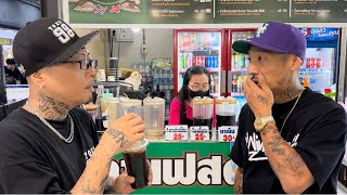 D.O.とタイへ買い物に行きました
