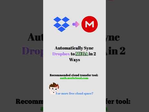 Automatically Sync Dropbox to MEGA with Step-by-Step Guide #multcloud #cloudstorage #cloudmigration