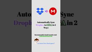 Automatically Sync Dropbox to MEGA with Step-by-Step Guide #multcloud #cloudstorage #cloudmigration