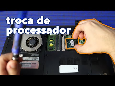 Vídeo: Você pode tirar um processador de um laptop?