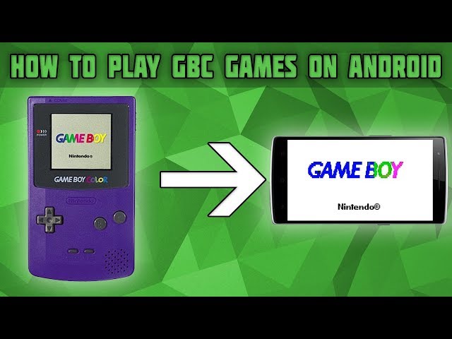 How to play Gameboy Advance Games on your Android - Toile de Fond