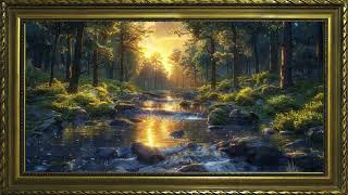 10 HOURS Frame TV Art Soothing Rain Sounds to Ease Your Mind and Drift  Sleep | Relaxing White Noise screenshot 5