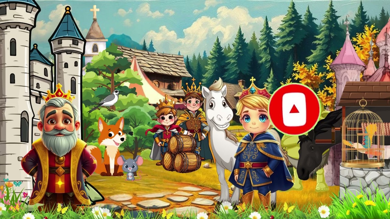 👑 Împăratul cu Trei Feciori | Povesti pentru copii | Basme românești