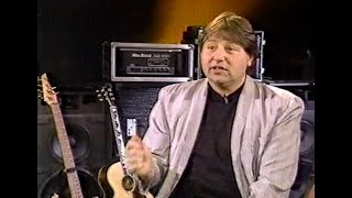 Video thumbnail of "Emerson, Lake & Palmer 4-4-92 late night TV interview"