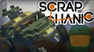 Scrap Mechanic #4 | Halo Warthog!