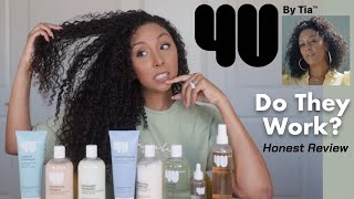 NEW 4U by Tia Curly Hair Products, Honest Review/ First Impression | BiancaReneeToday