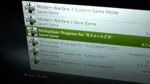 Mw3 split screen rank hack with all guns gold (part 1)